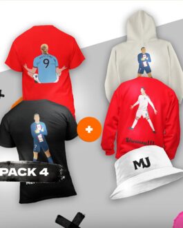 Pack 4: Deux tee-shirt + Deux Pulls + Bob