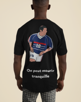 Tee-shirt “Zidane, L’Écho d’un Héros”